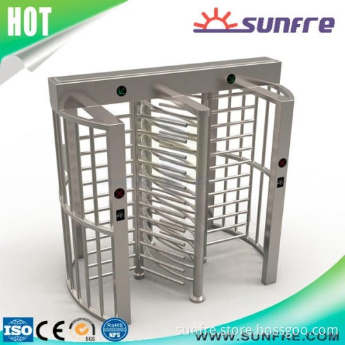 RFID access control dual full height turnstile/Pedestrian turnstile